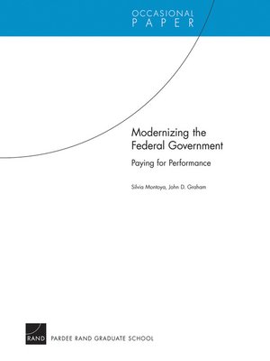 cover image of Modernizing the Federal Government